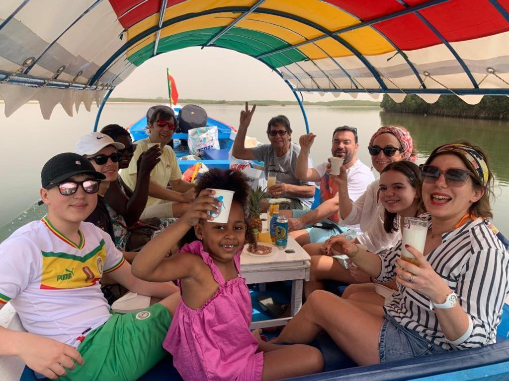 Chambre D'Hote Les Vacanciers Nianing Bagian luar foto