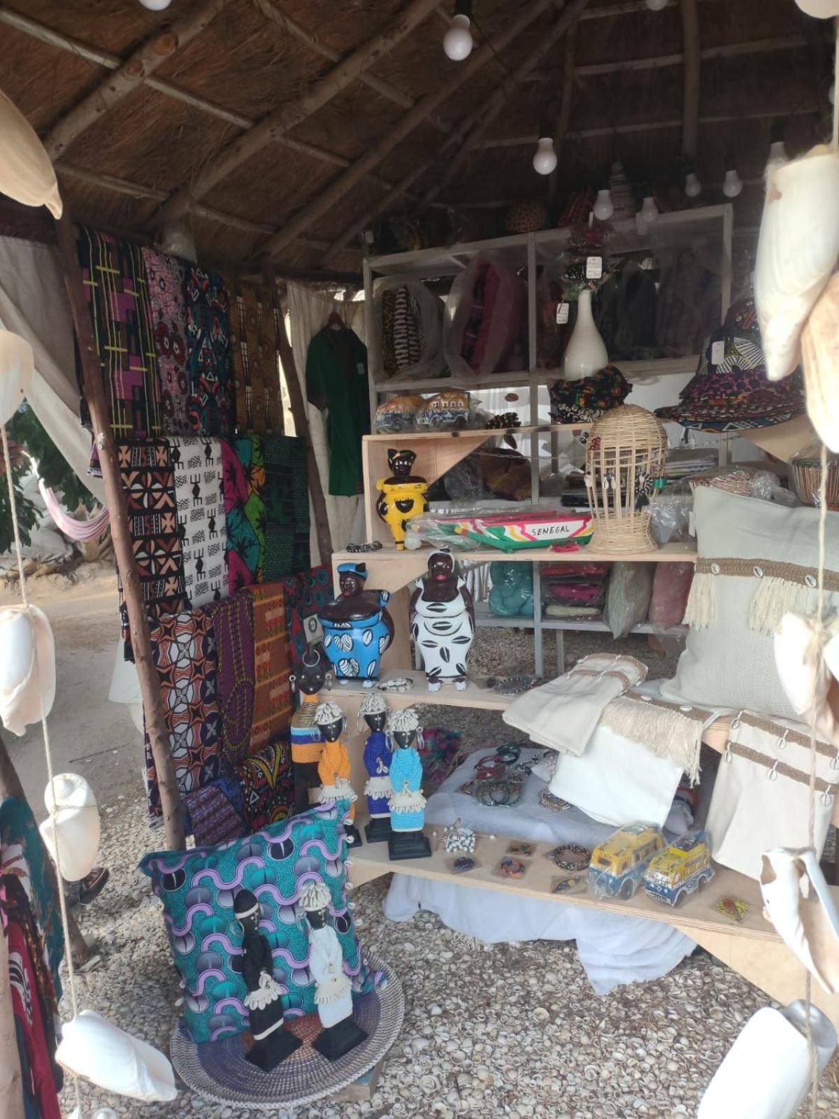 Chambre D'Hote Les Vacanciers Nianing Bagian luar foto
