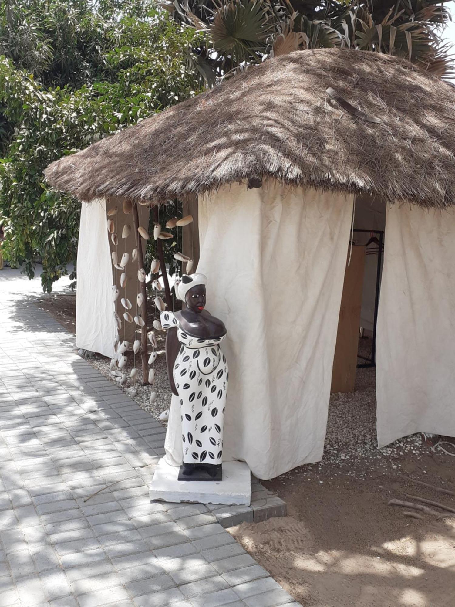 Chambre D'Hote Les Vacanciers Nianing Bagian luar foto